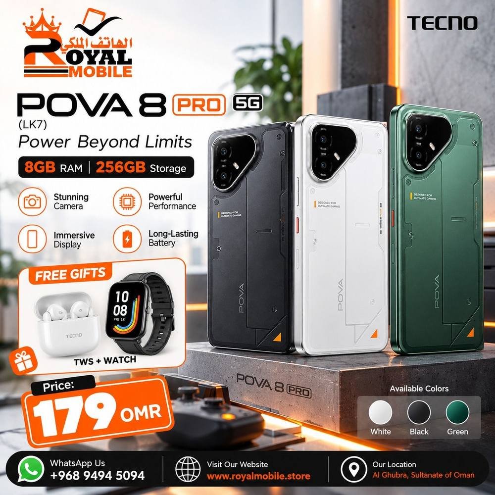 Tecno Pova 8 Pro 5G (LK7)