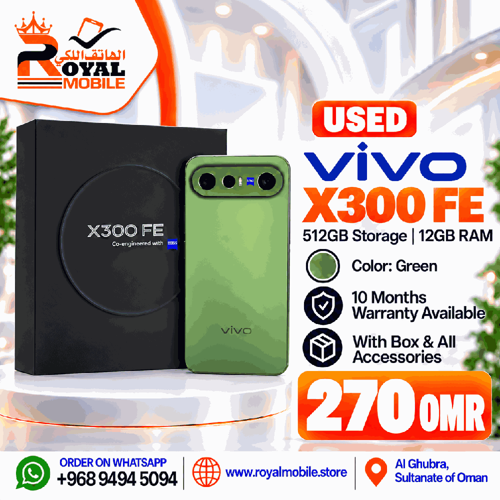 Vivo X300 FE 512GB (Used)