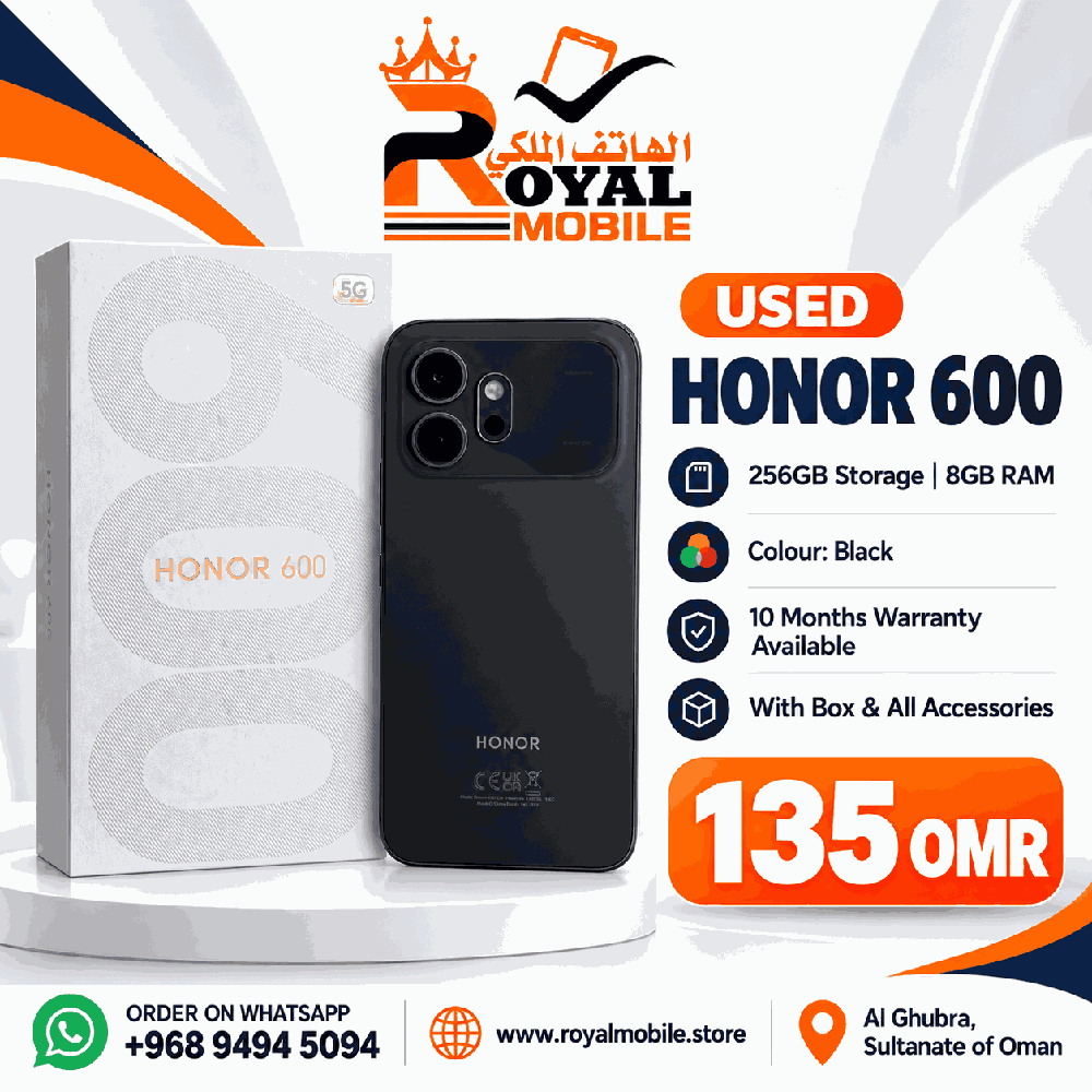 Honor 600 256GB (Used)