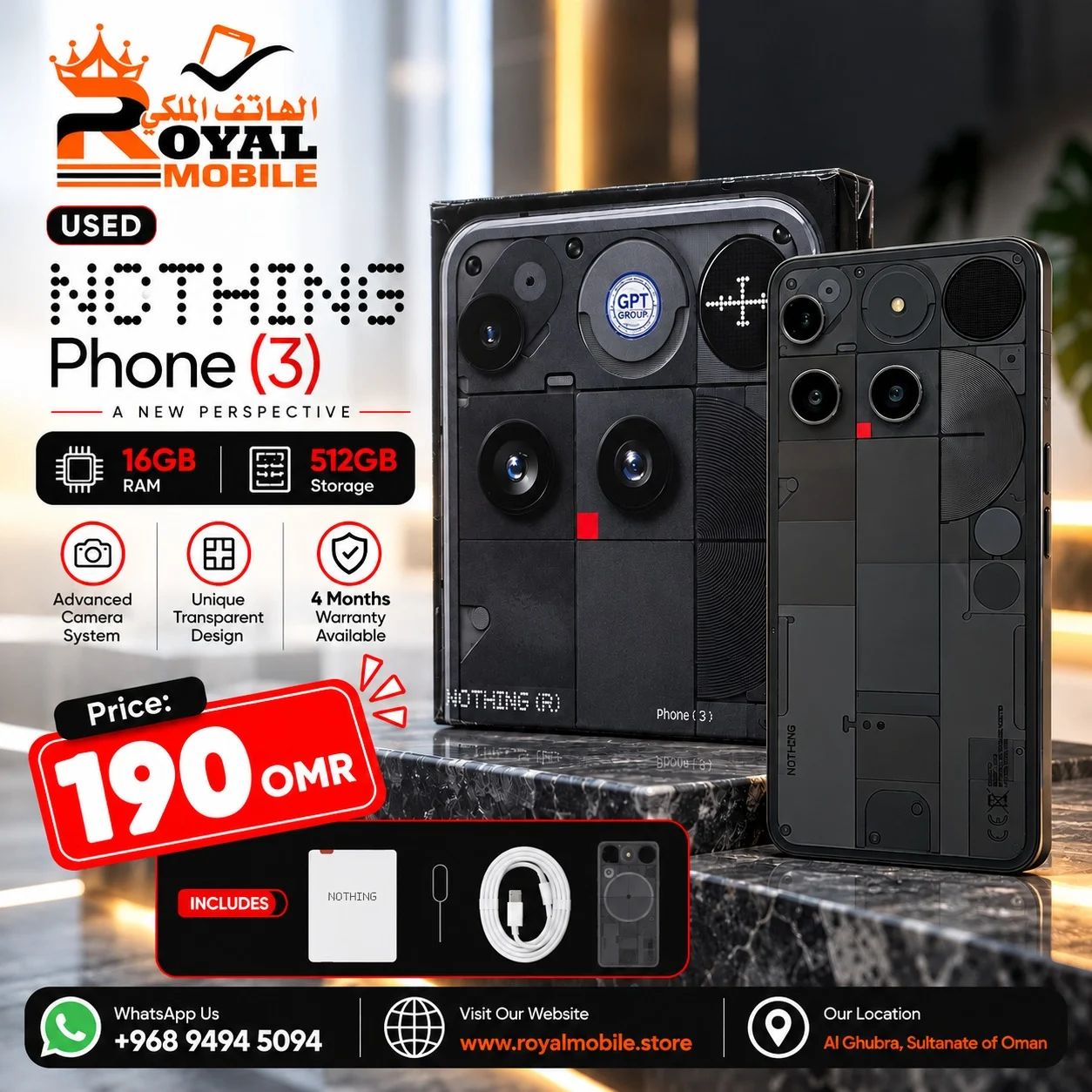 Used Nothing Phone 3