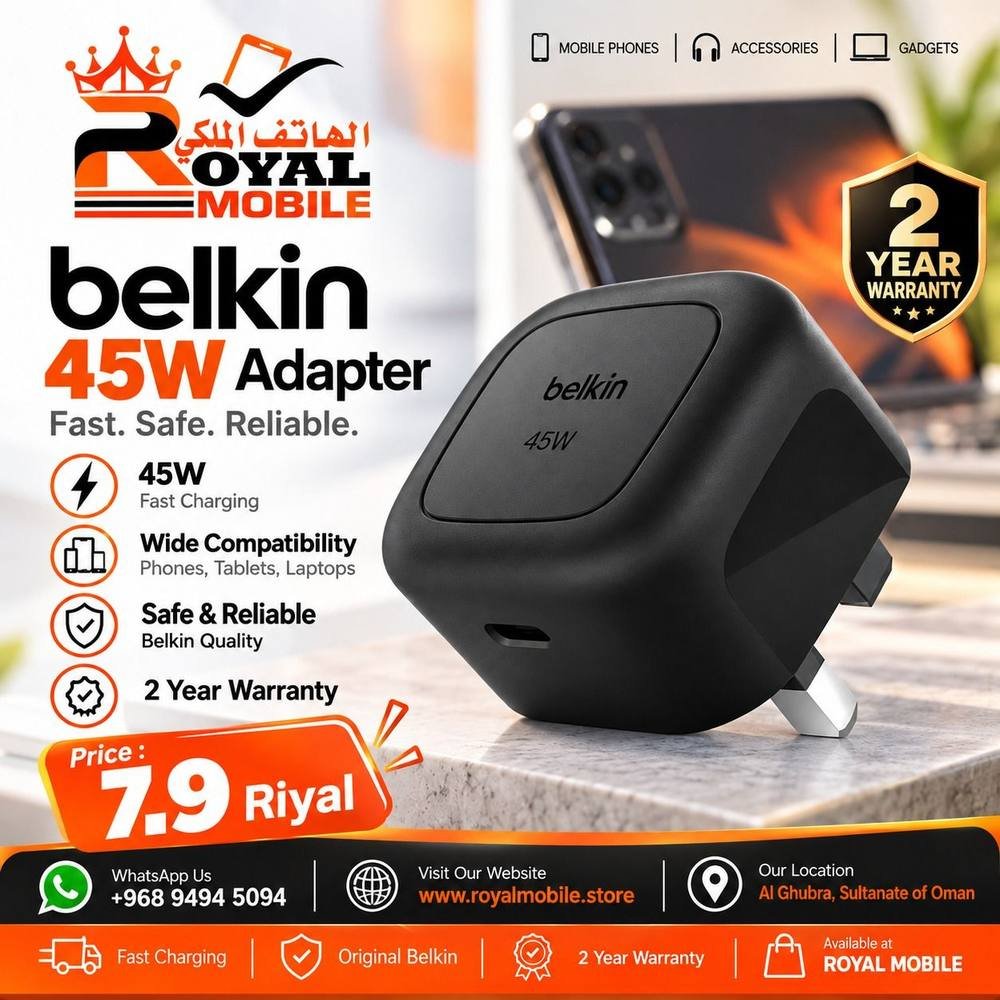 Belkin 45W USB-C Wall Adapter